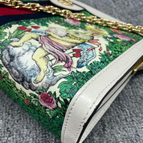 100% Authentic Gucci Ophidia Chain Small Shoulder Bag - Picture 5 of 15